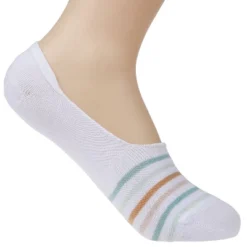 Pawz By Bearpaw Women's 6 Pack Invisible Thin No Show Liner Socks Ultra Low Loafer Hidden Liner Socks - Flat Socks For Women