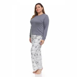 Bearpaw Women's Cozy And Soft Long Sleeve Top With Pants, 2-Piece Pajama Set For Women -Run Life Style GUEST 55834d4c 1908 4d5a 8028 1d925e07452b