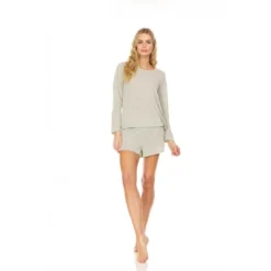 Bearpaw Women's Relaxed Fit Long Sleeve T-Shirt And Wide Waist Shorts 12 Bearpaw Women's Relaxed Fit Long Sleeve T-Shirt And Wide Waist Shorts -Run Life Style GUEST 9a339acd 8db6 431e bd6f 7680e3498a2e