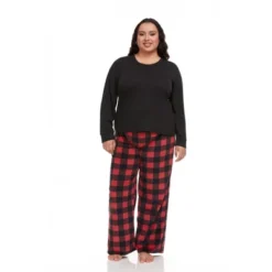 Bearpaw Women's Cozy And Soft Long Sleeve Top With Pants, 2-Piece Pajama Set For Women -Run Life Style GUEST fd6feae4 f863 41c6 a015 0f4f0c21d824